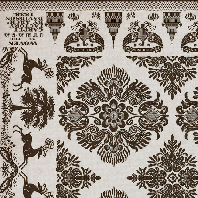 Williamsburg Archibald The Ancient Bard Vinyl Floor Cloth