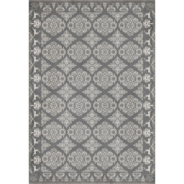 Williamsburg Archibald The Grey Monk Vinyl Floor Cloth
