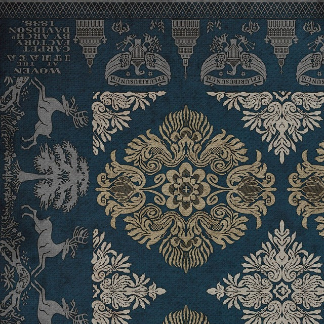 Williamsburg Archibald The Land Of Dreams Vinyl Floor Cloth