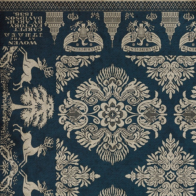 Williamsburg Archibald The Little Vagabond Vinyl Floor Cloth