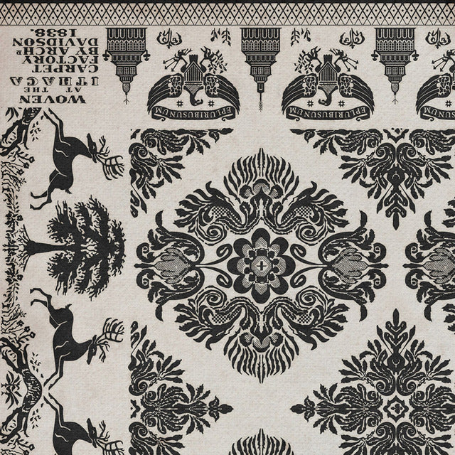 Williamsburg Archibald To Nobodaddy Vinyl Floor Cloth