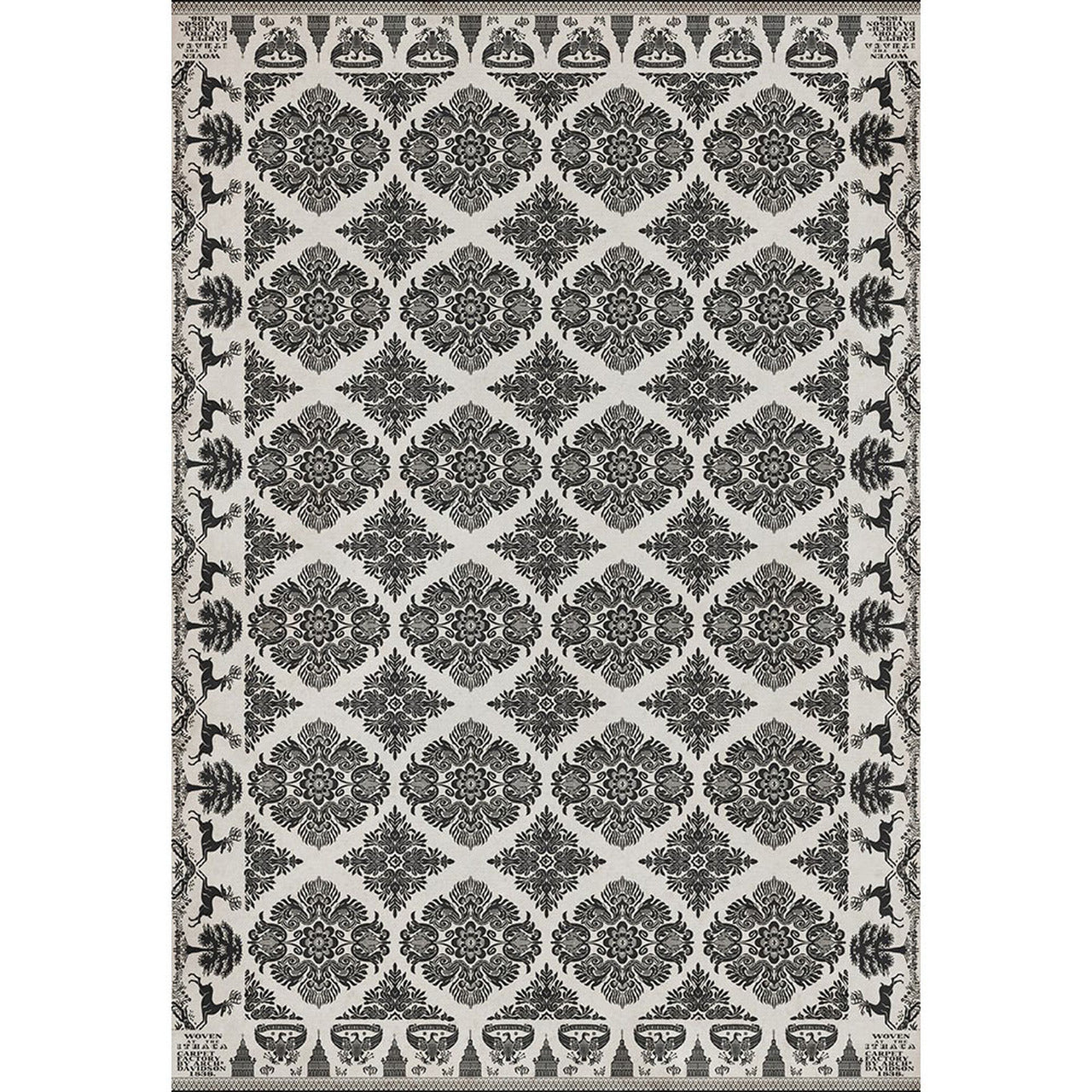 Williamsburg Archibald To Nobodaddy Vinyl Floor Cloth
