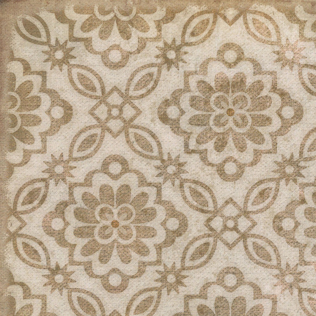 Williamsburg Bookbinder Clarkson Vinyl Floor Cloth