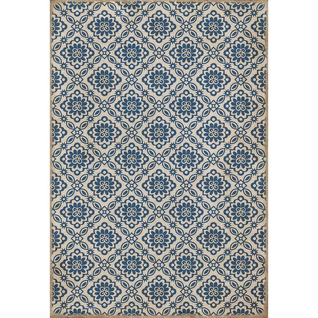 Williamsburg Bookbinder Miller Vinyl Floor Cloth