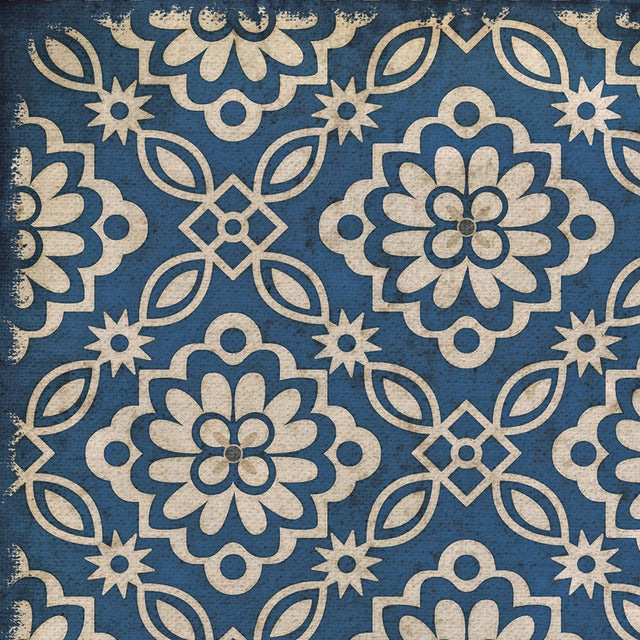 Williamsburg Bookbinder Nicolson Vinyl Floor Cloth