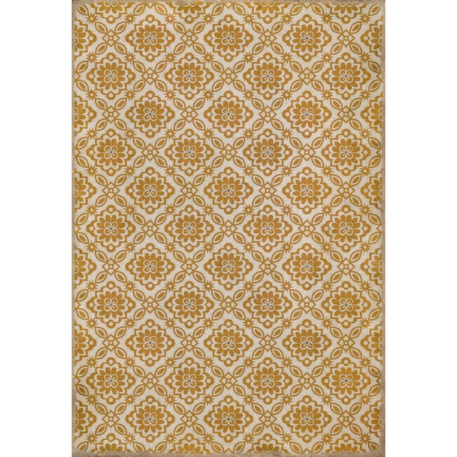 Williamsburg Bookbinder Parks Vinyl Floor Cloth