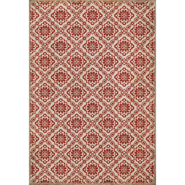 Williamsburg Bookbinder Pinkney Vinyl Floor Cloth