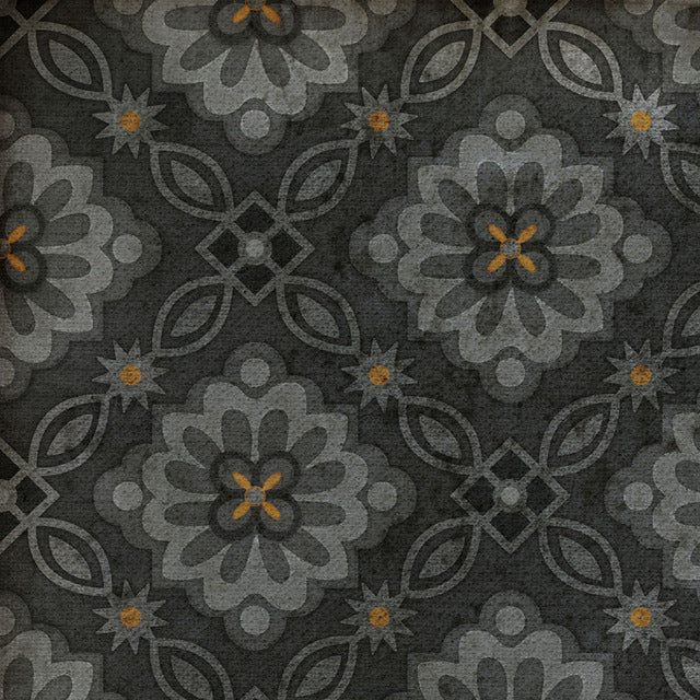 Williamsburg Bookbinder Stark Vinyl Floor Cloth