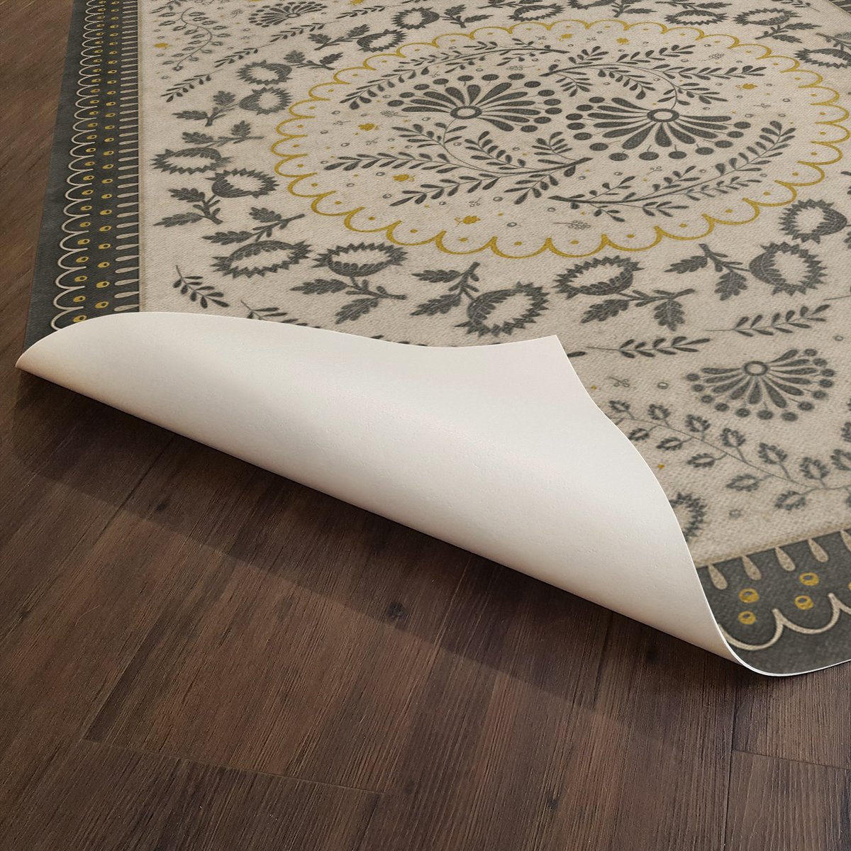 Williamsburg Cozens Lilly Dale Vinyl Floor Cloth