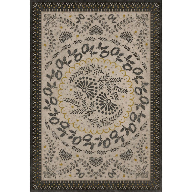 Williamsburg Cozens Lilly Dale Vinyl Floor Cloth