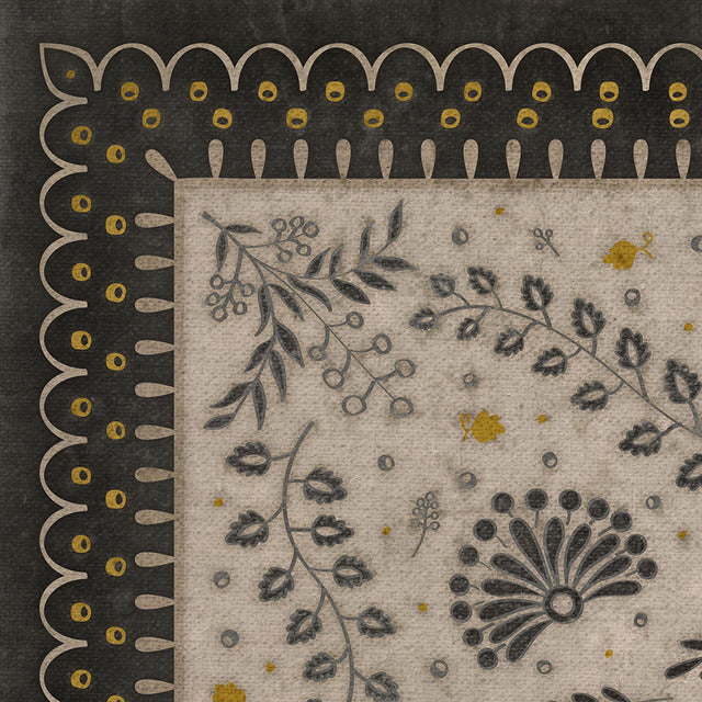 Williamsburg Cozens Lilly Dale Vinyl Floor Cloth