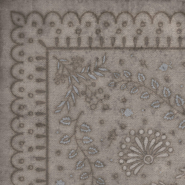 Williamsburg Cozens The Foggy Dew Vinyl Floor Cloth