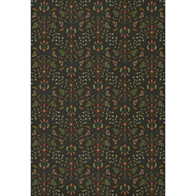 Williamsburg Franklin Afterwit Vinyl Floor Cloth