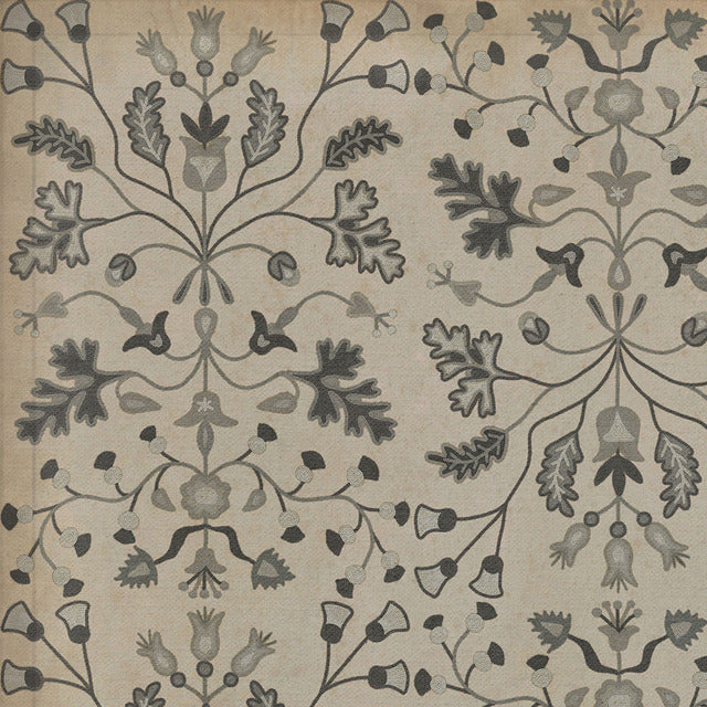 Williamsburg Franklin Poor Richard Vinyl Floor Cloth