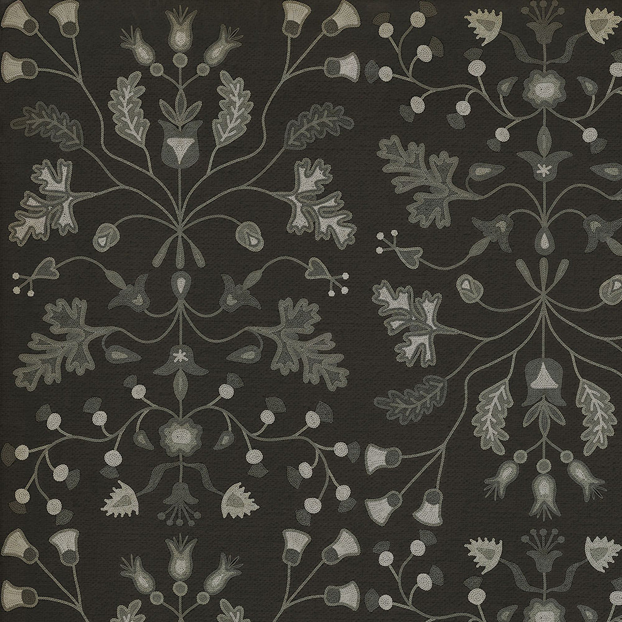 Williamsburg Franklin Silence Dogood Vinyl Floor Cloth