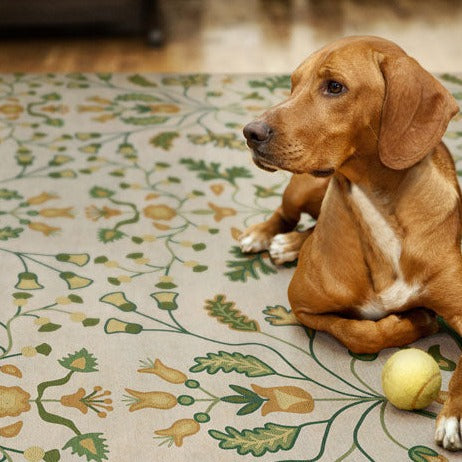 Williamsburg Franklin Your Humble Servant Vinyl Floor Cloth