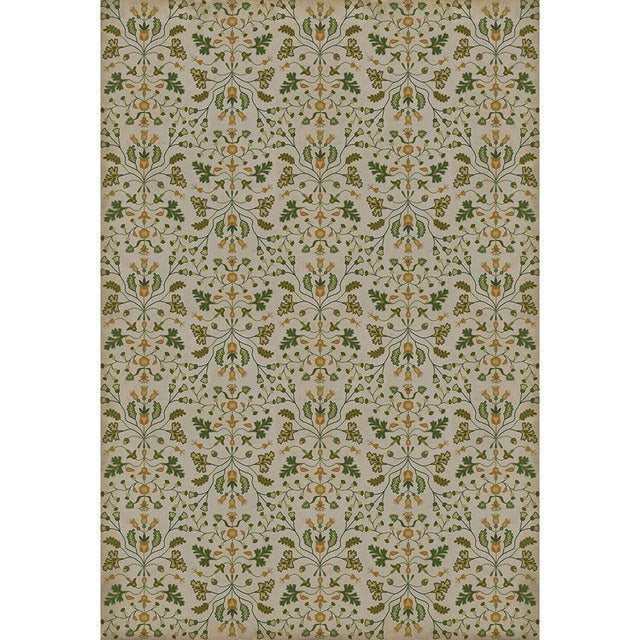 Williamsburg Franklin Your Humble Servant Vinyl Floor Cloth