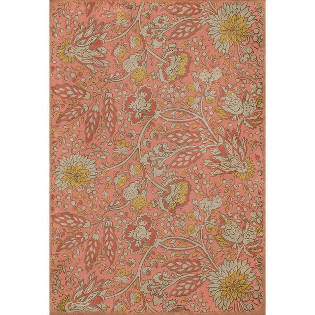 Williamsburg Garden Gate Love And Folly Vinyl Floor Cloth