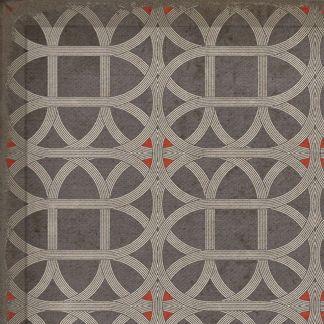 Williamsburg Lamerie Lattice George Wickes Vinyl Floor Cloth