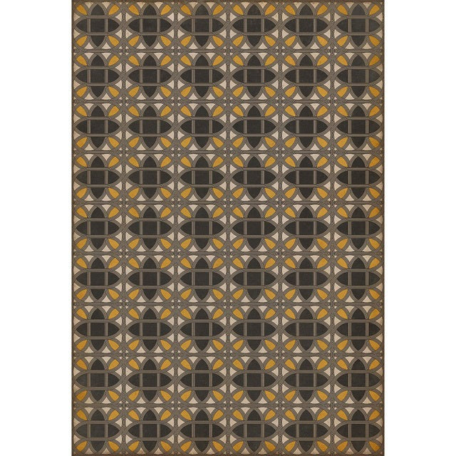 Williamsburg Lamerie Lattice Paul Revere Vinyl Floor Cloth