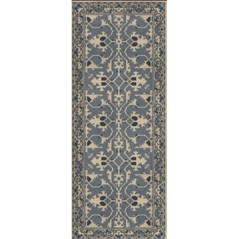 Williamsburg Lotto Ushak At The Twilight Vinyl Floor Cloth