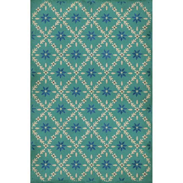 Williamsburg Naturalist Bartram Vinyl Floor Cloth
