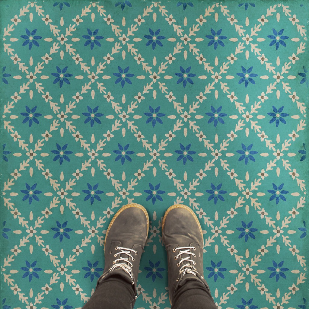 Williamsburg Naturalist Bartram Vinyl Floor Cloth