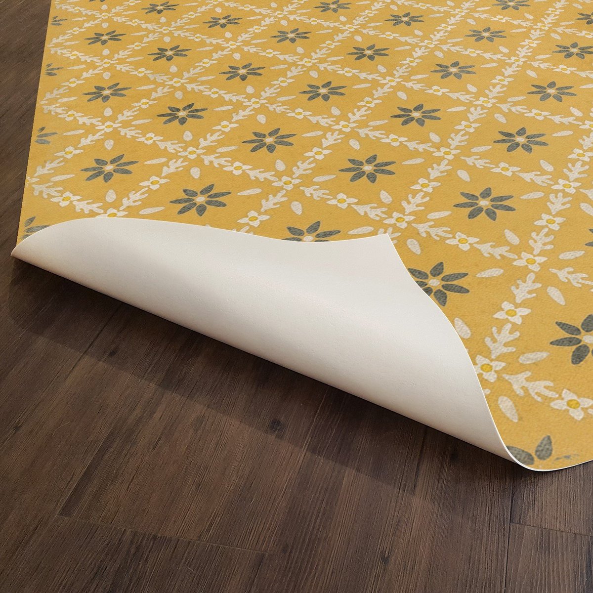 Williamsburg Naturalist Catesby Vinyl Floor Cloth