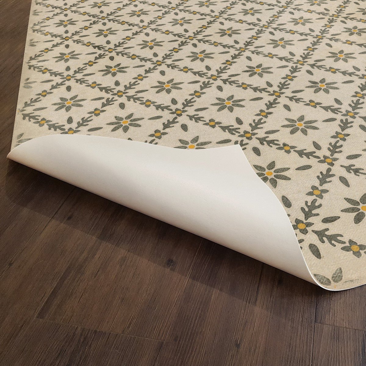 Williamsburg Naturalist Clayton Vinyl Floor Cloth