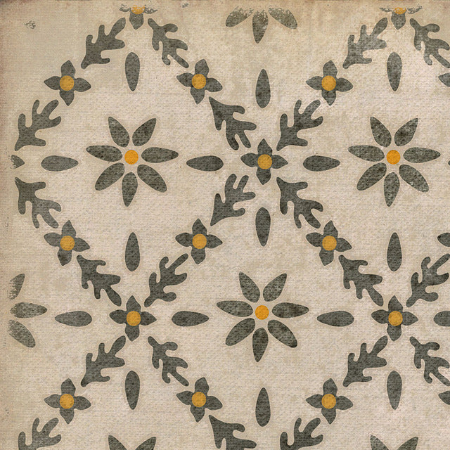 Williamsburg Naturalist Clayton Vinyl Floor Cloth