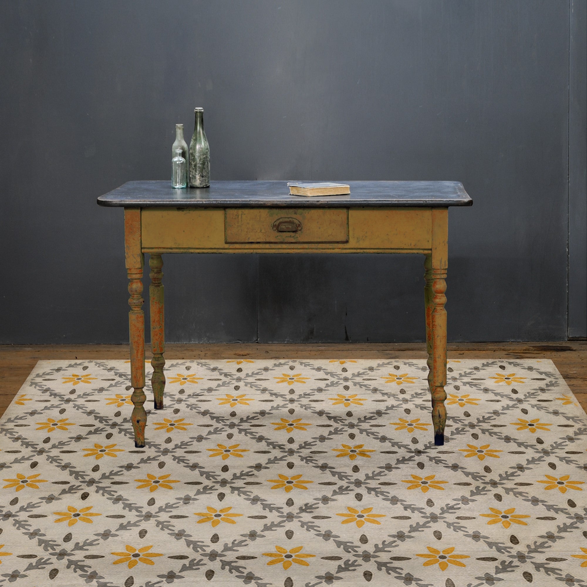 Williamsburg Naturalist Collinson Vinyl Floor Cloth