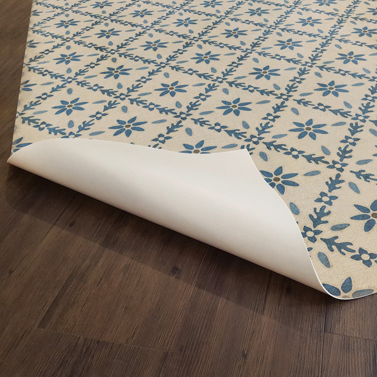 Williamsburg Naturalist Fotthergill Vinyl Floor Cloth