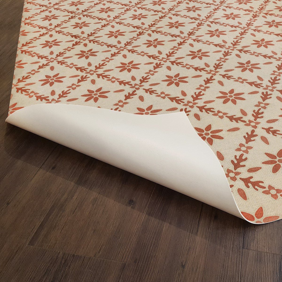 Williamsburg Naturalist Josselyn Vinyl Floor Cloth