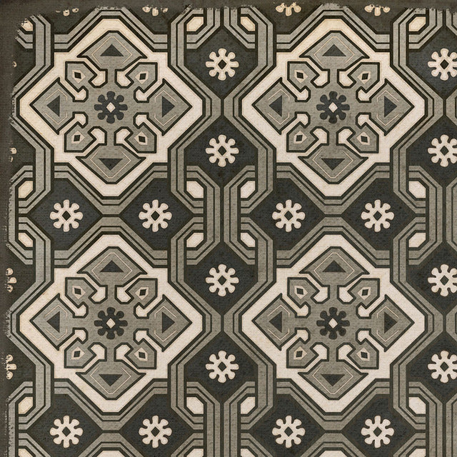 Williamsburg Tarpley Williamson Vinyl Floor Cloth