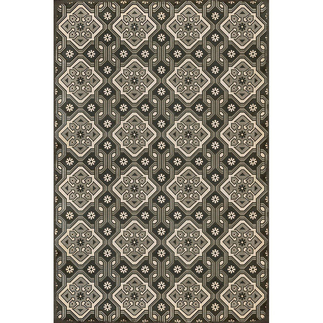 Williamsburg Tarpley Williamson Vinyl Floor Cloth