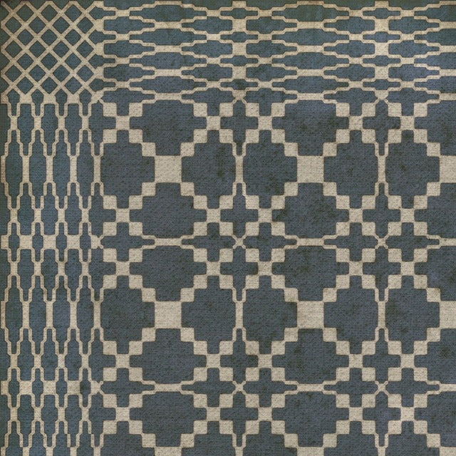 Williamsburg Woven Albemarle Est Vinyl Floor Cloth