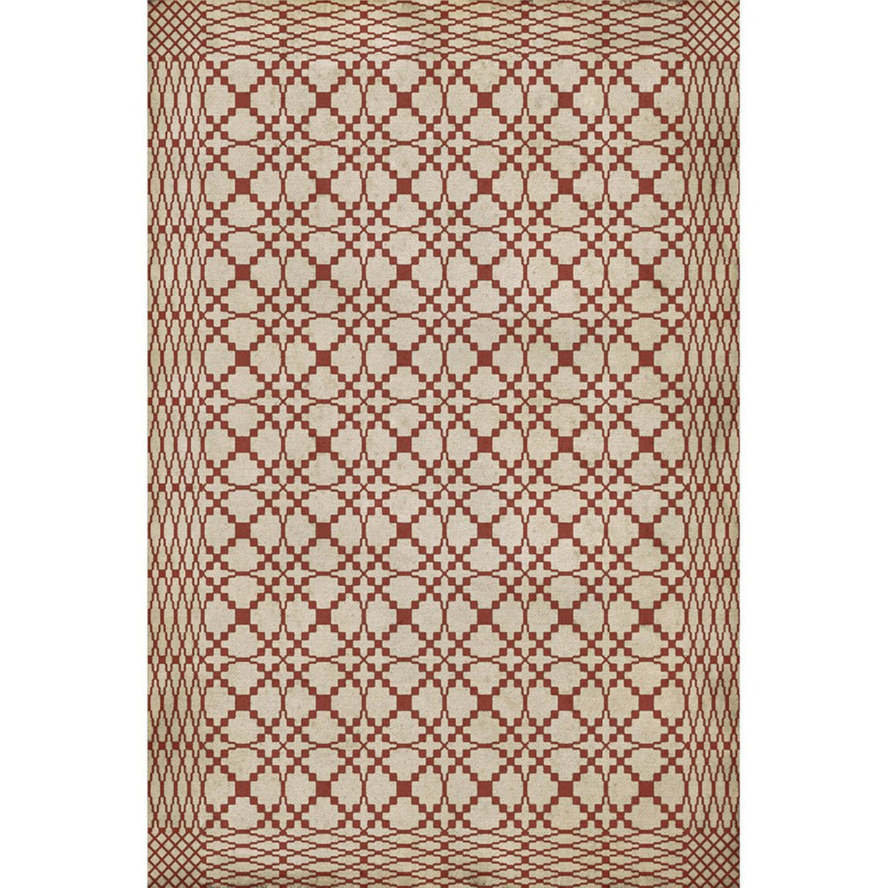 Williamsburg Woven Caroline Est Vinyl Floor Cloth