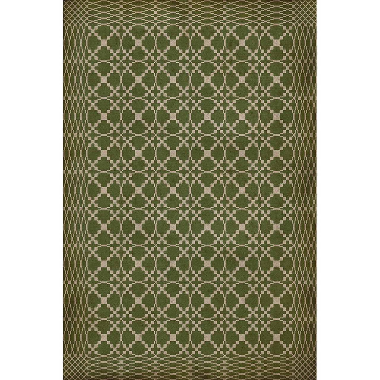 Williamsburg Woven Mecklenburg Est Vinyl Floor Cloth