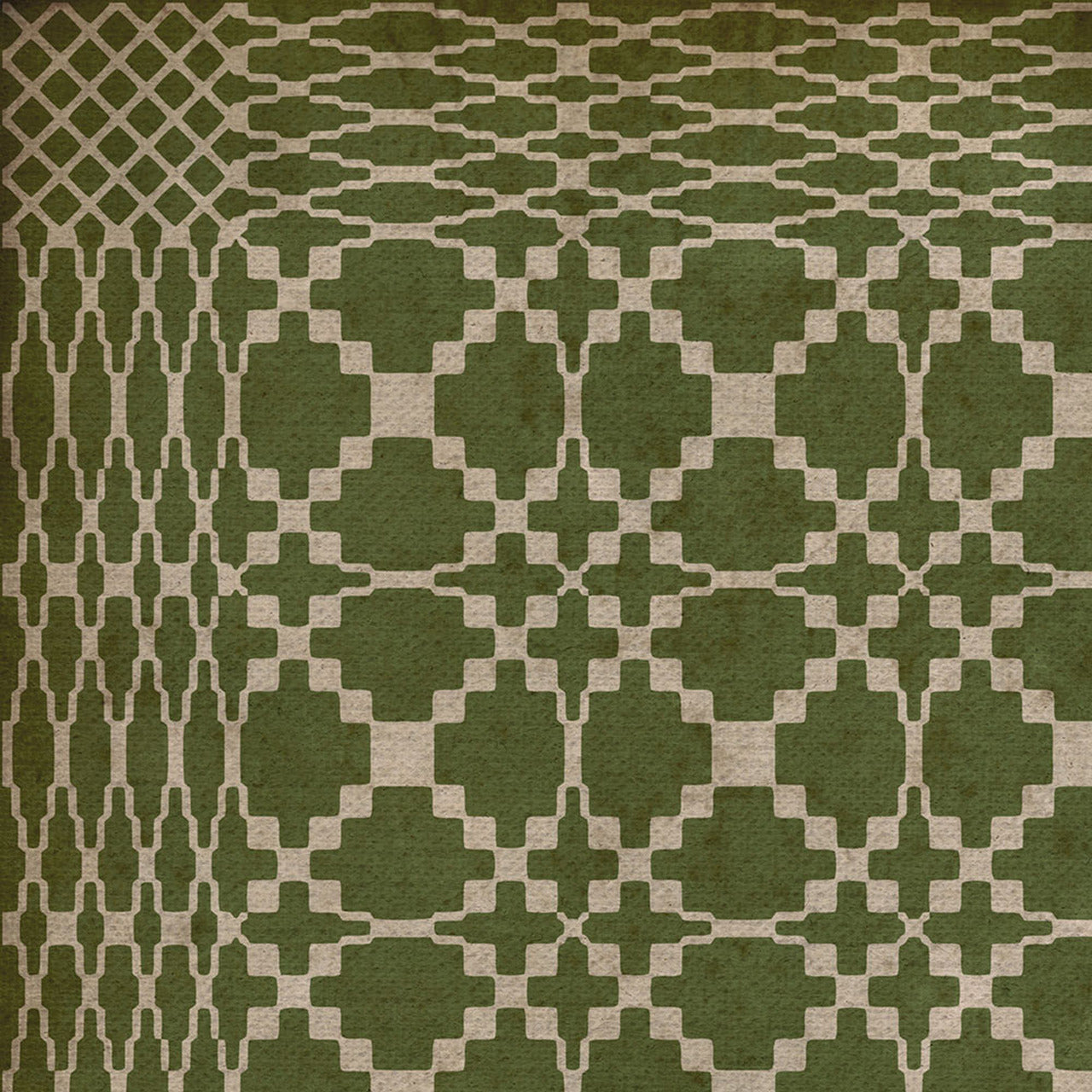 Williamsburg Woven Mecklenburg Est Vinyl Floor Cloth