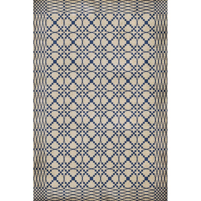 Williamsburg Woven Nelson Est Vinyl Floor Cloth