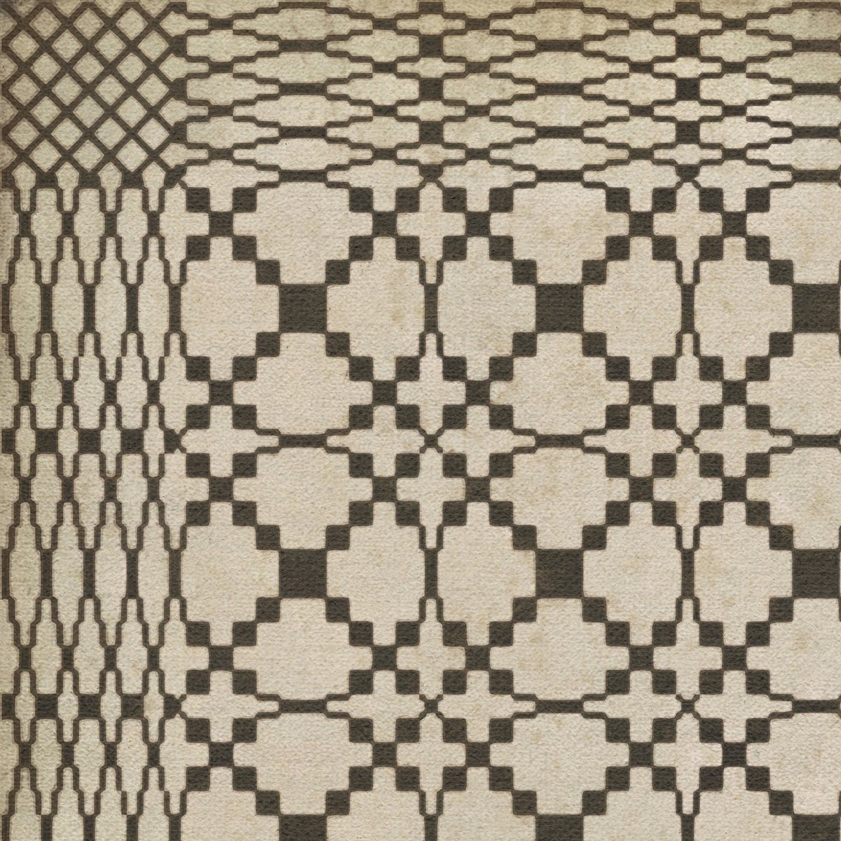 Williamsburg Woven York Est Vinyl Floor Cloth