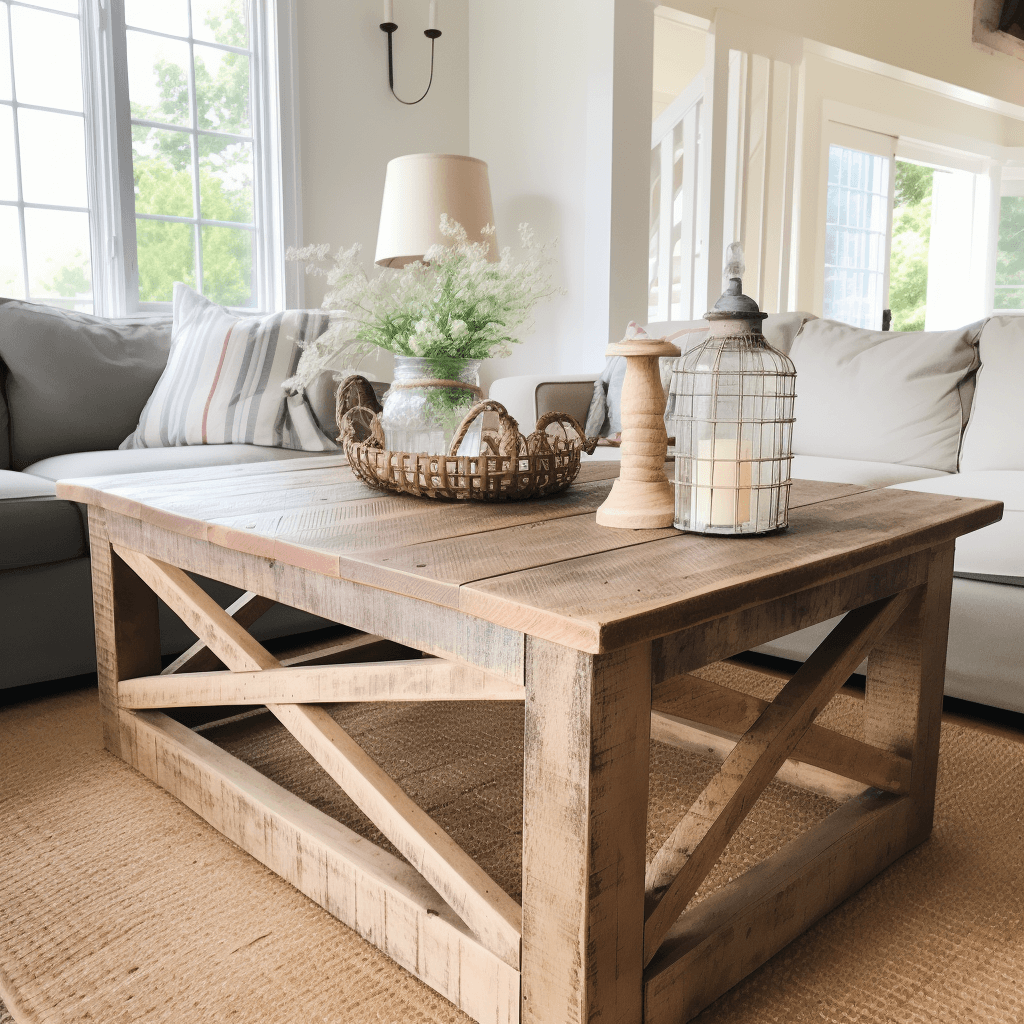 Farmhouse Coffee Table Decor: Rustic Elegance Meets Functionality ...