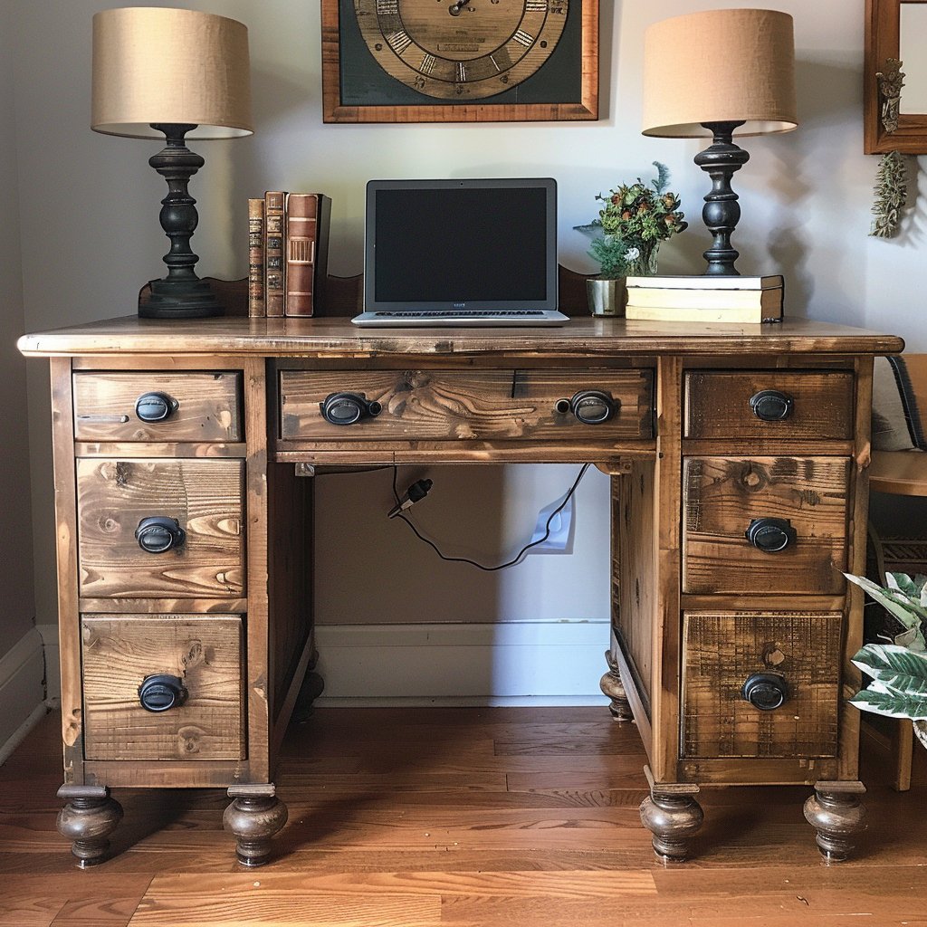 Rustic Desk Topper Embrace Rustic Charm: A Guide to Farmhouse Desks