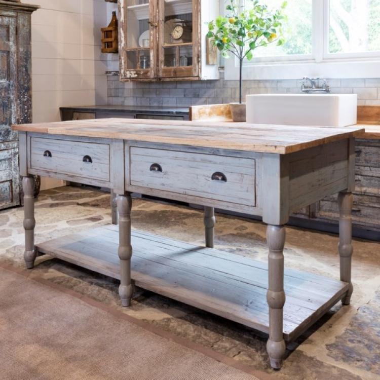 Farmhouse Kitchen Islands - A Cottage in the City