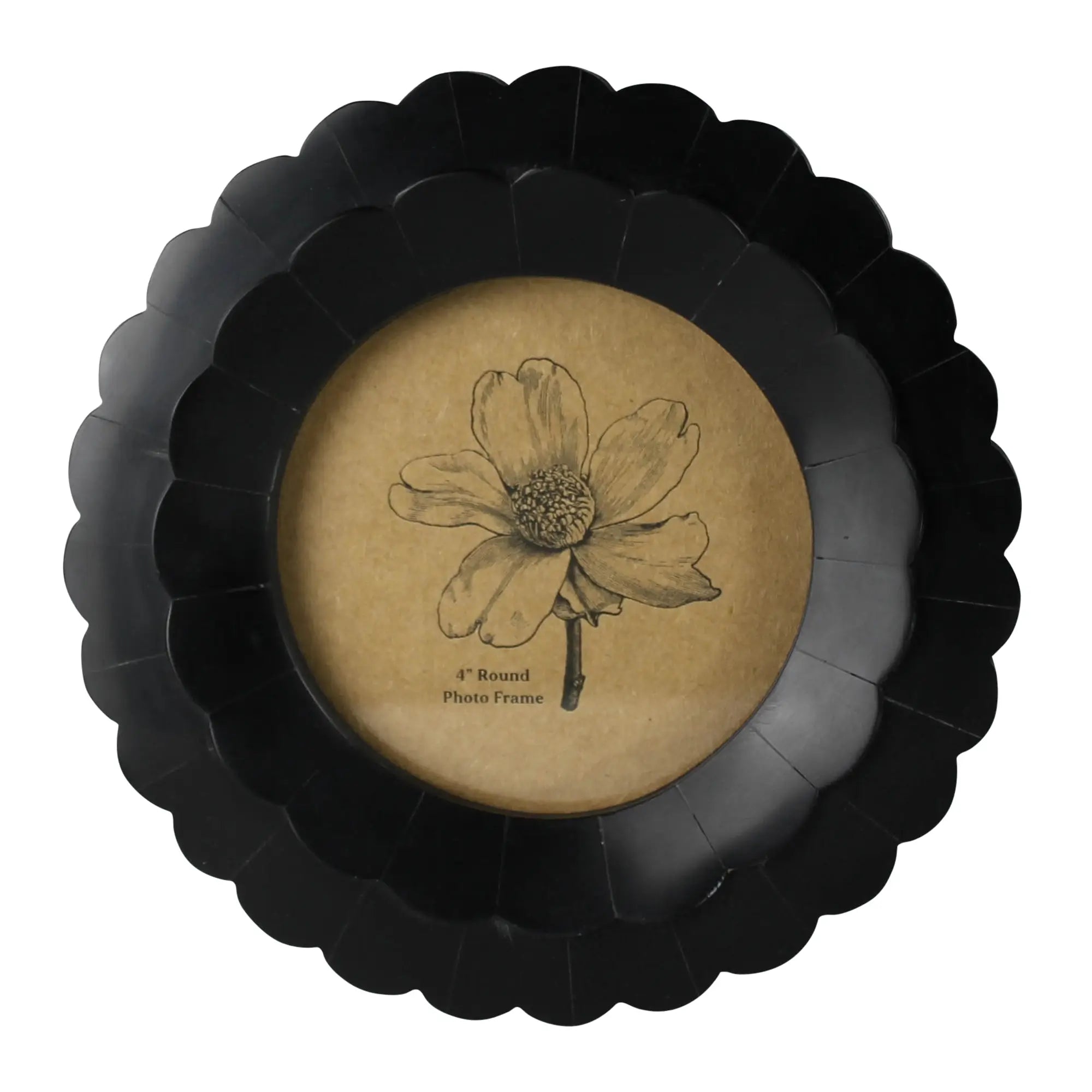 Petal Round Frame