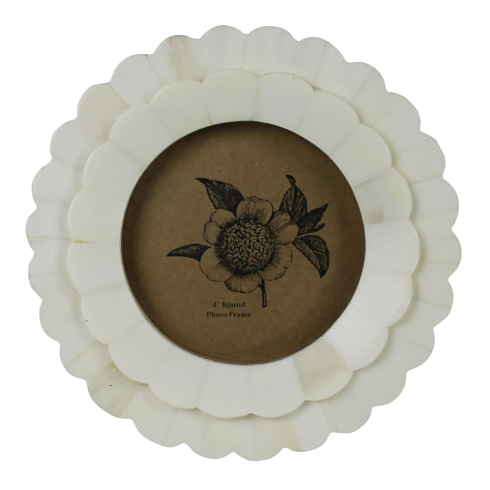 Petal Round Frame