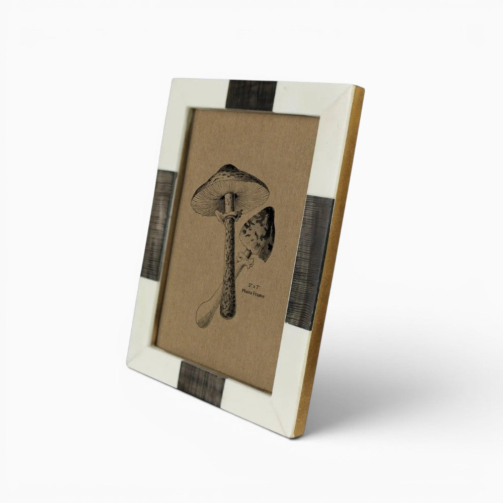 Bone & Chagrin Horn Frame