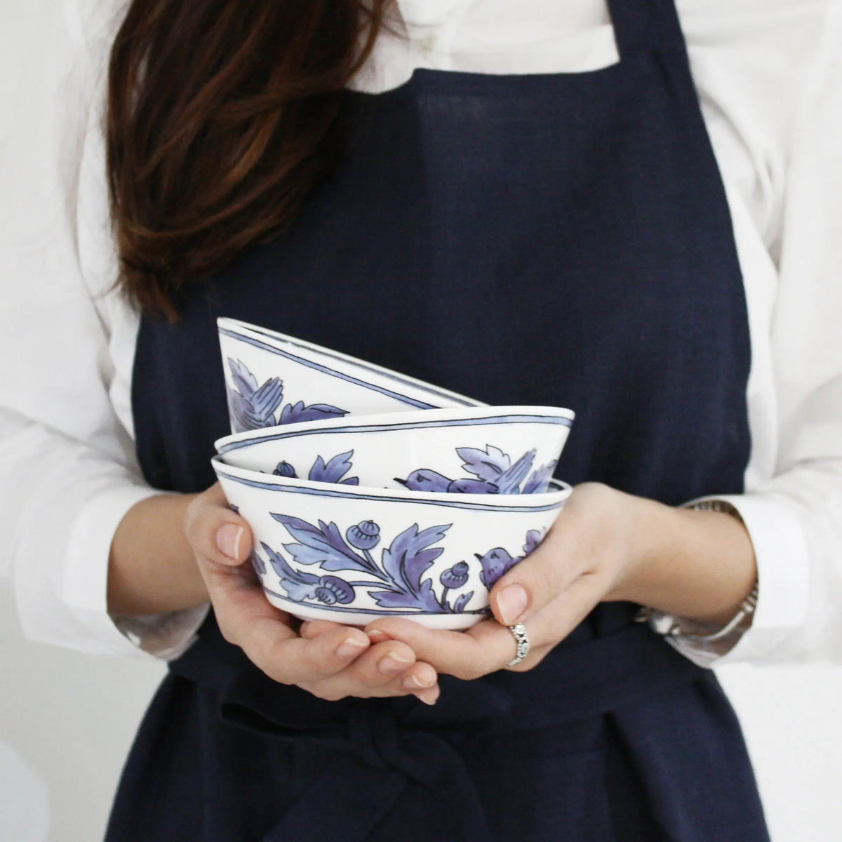 Heritage Blue Bird Cereal S& Soup Bowl