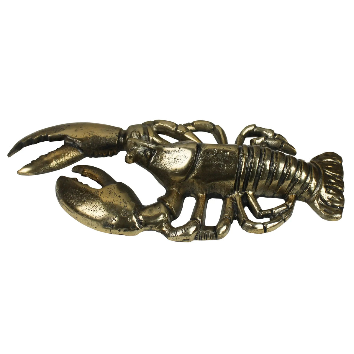Antique Brass Lobster