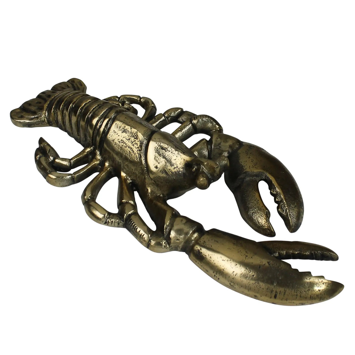 Antique Brass Lobster